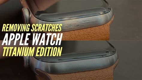 scratch test titanium|how to polish titanium watch.